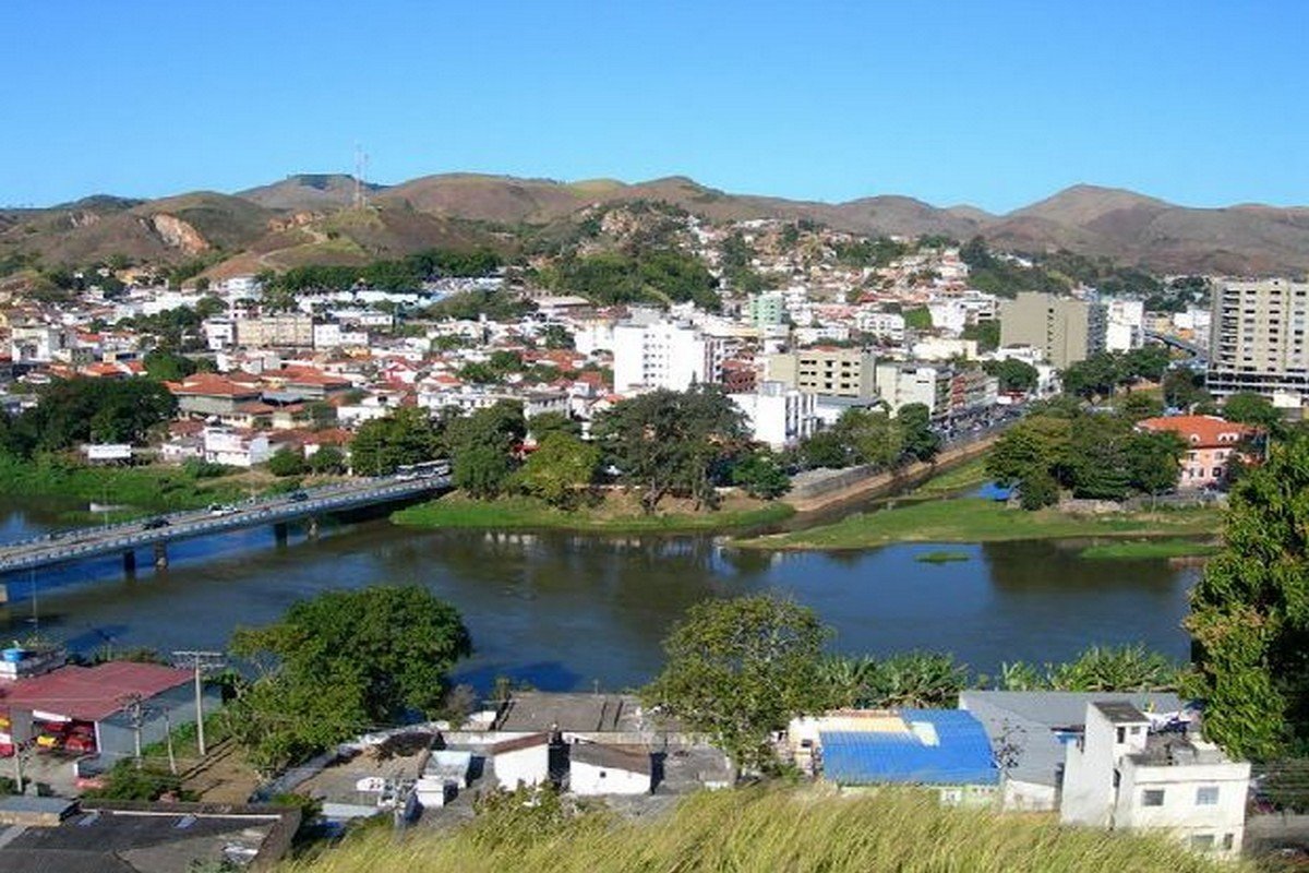 Cartão-postal de Barra do Piraí