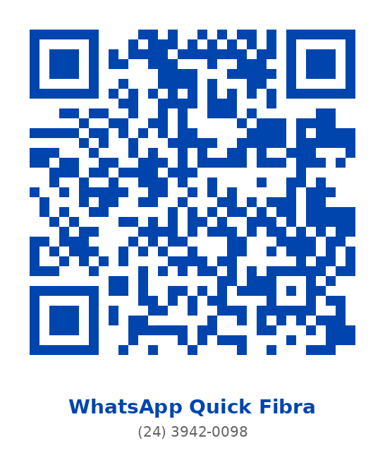 QR Code WhatsApp Quick Fibra